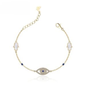 Evil Eye Hamsa Bracelet