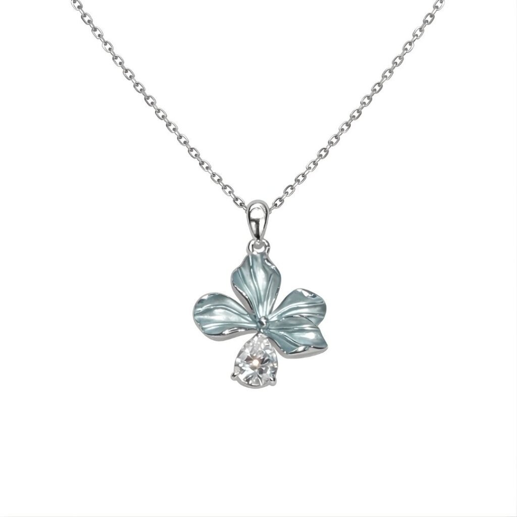 Blue Flower Pendant