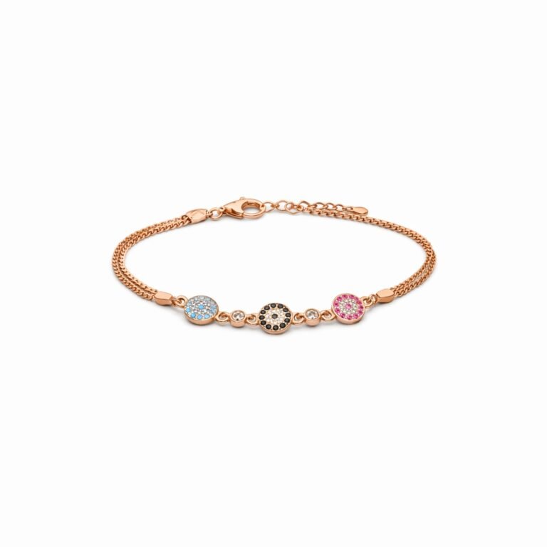 Multicolor Evil Eye Bracelet